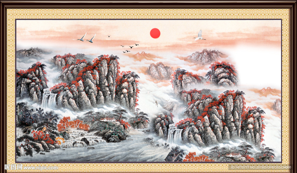 国画山水