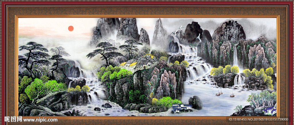 国画山水