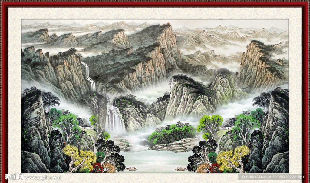 国画山水