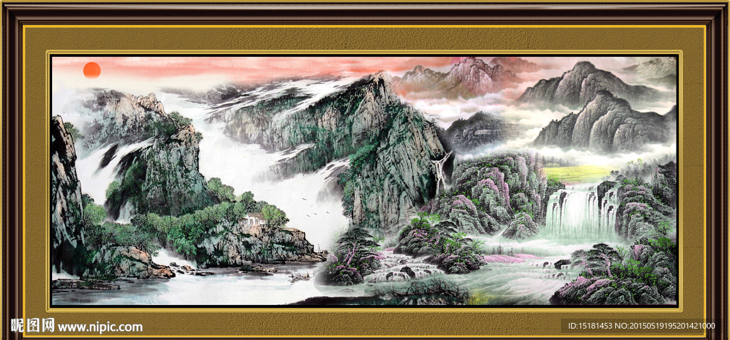 国画山水