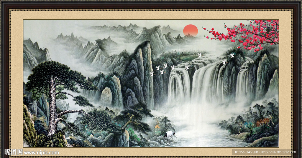 国画山水