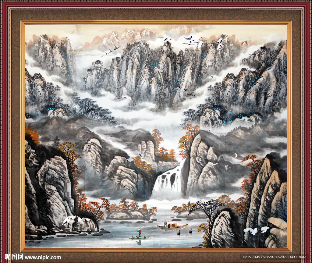国画山水