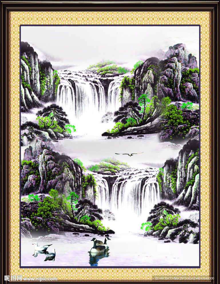 国画山水