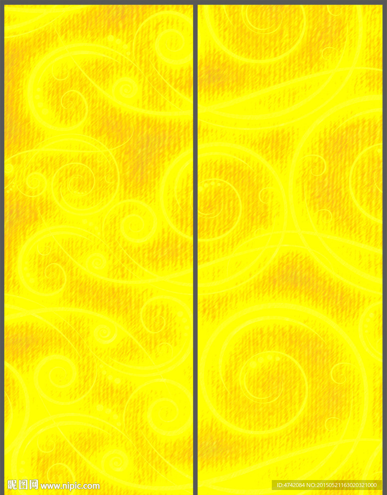 现代温馨花纹移门PSD