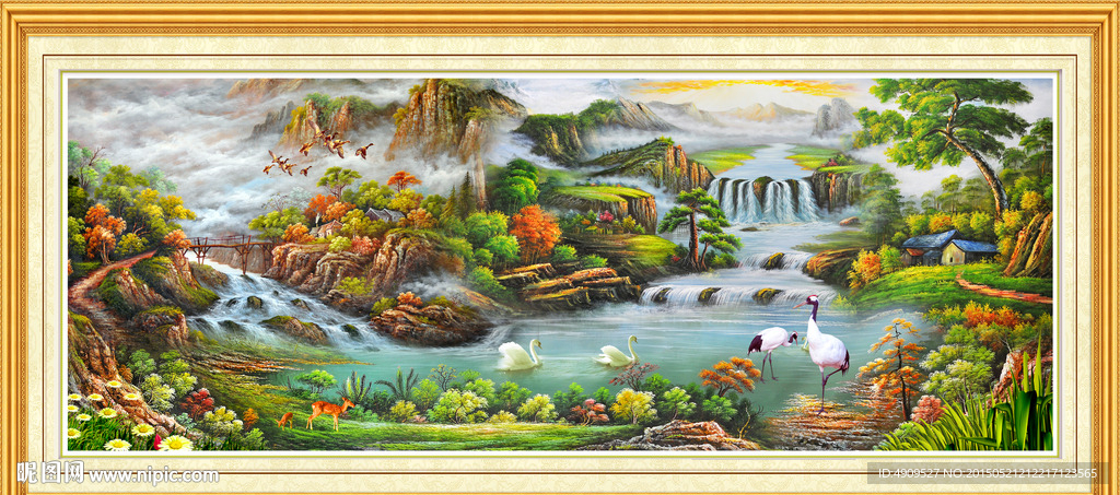 油画风景