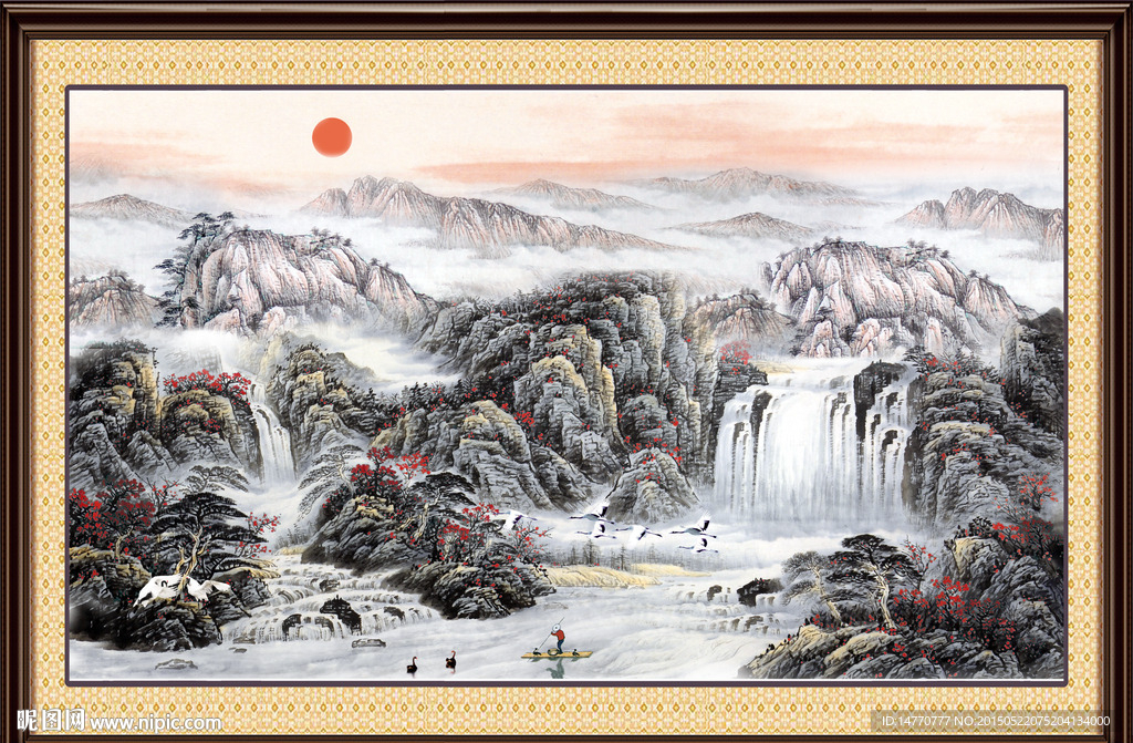 国画山水