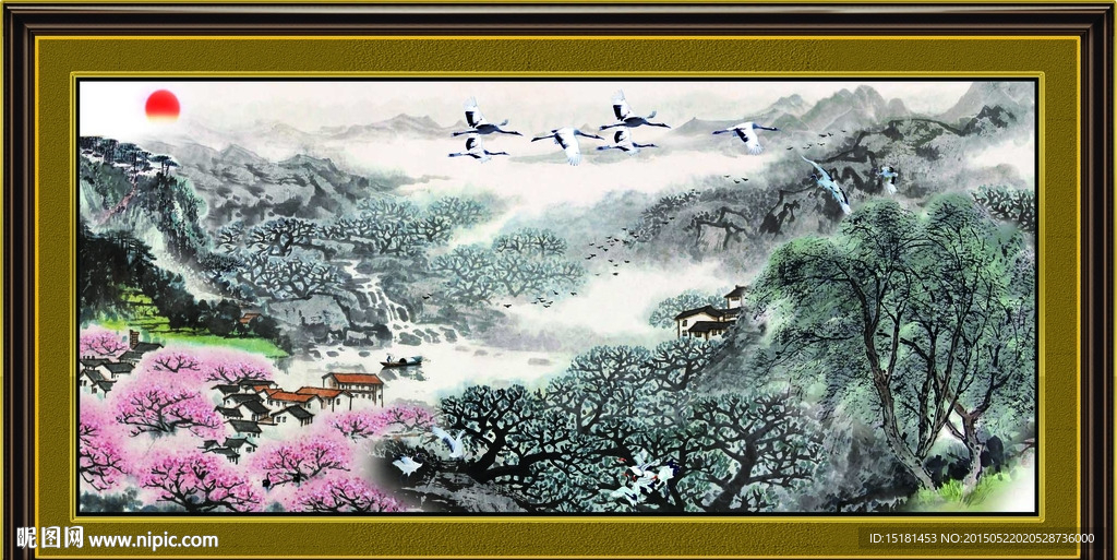 国画山水