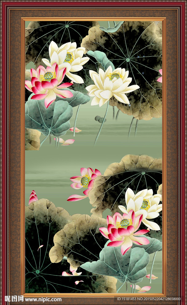 荷花图