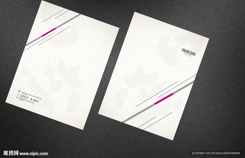 装饰公司画册封面