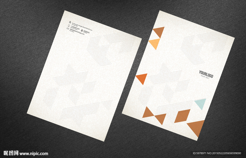 装饰公司画册封面