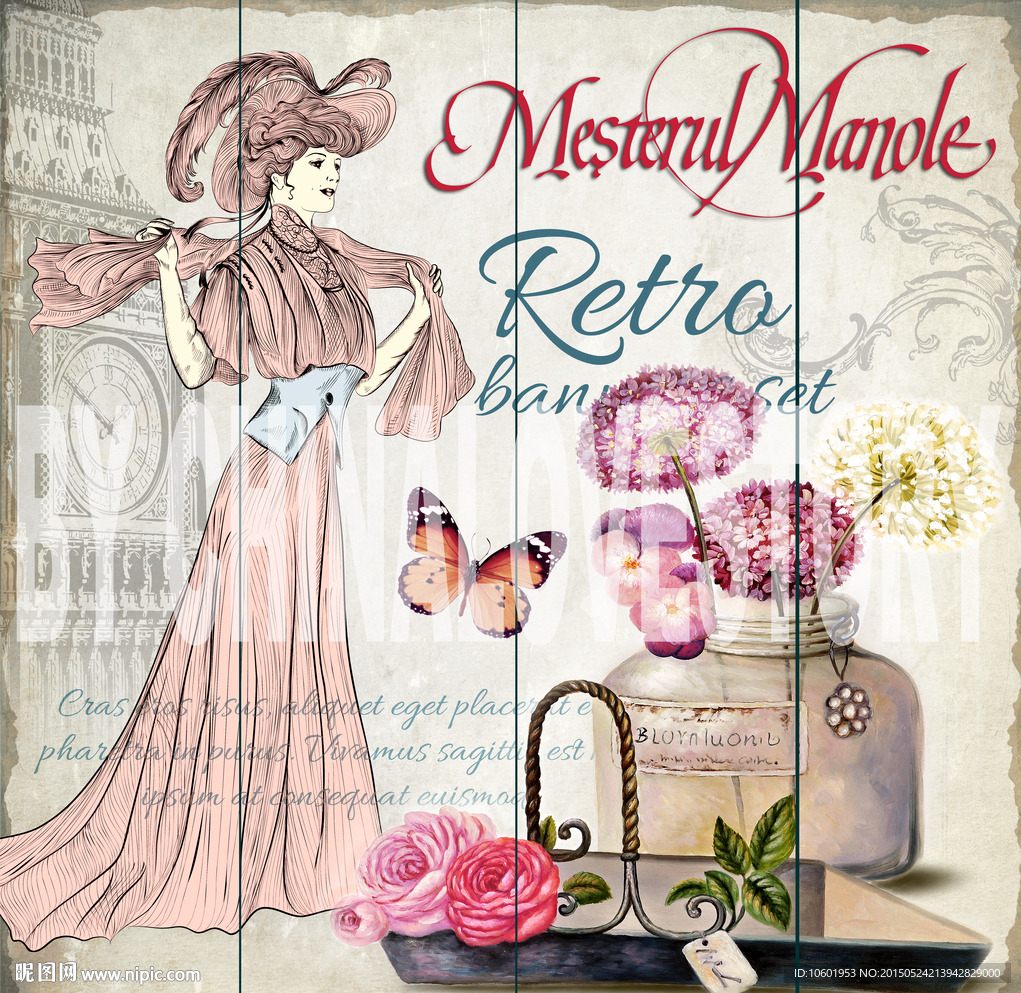 欧美风格装饰画