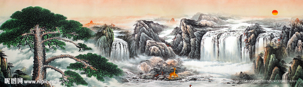 山水画