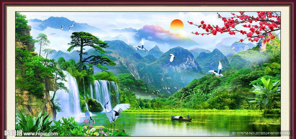 山水画