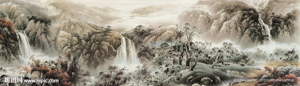 国画山水