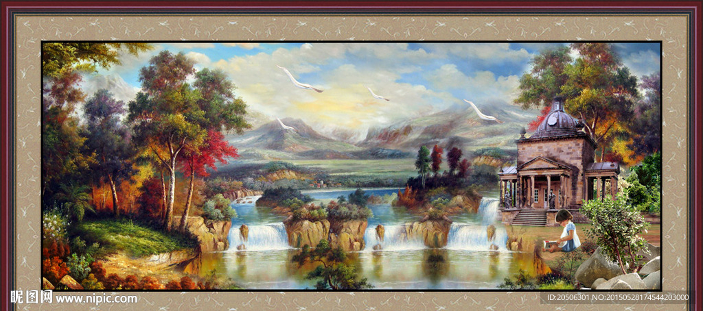 风景油画