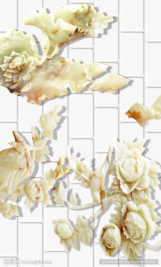 浮雕背景墙玄关