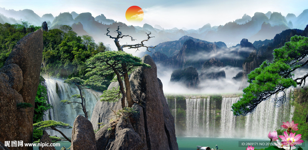 山水画 风景画