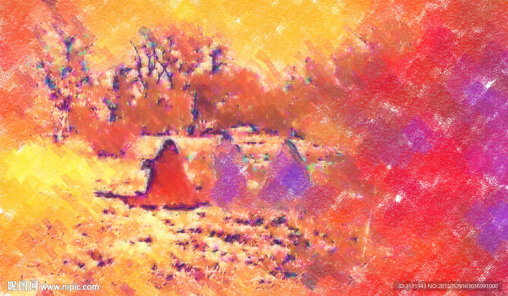 水彩创意装饰画