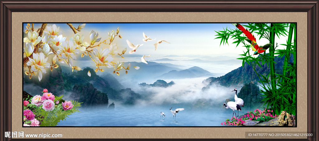 花鸟风景