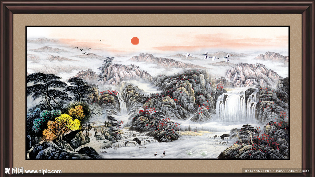 国画山水