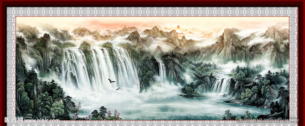 山水风景画