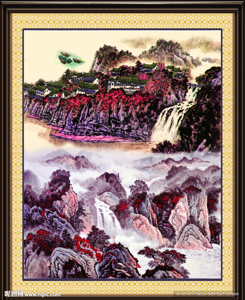 国画山水