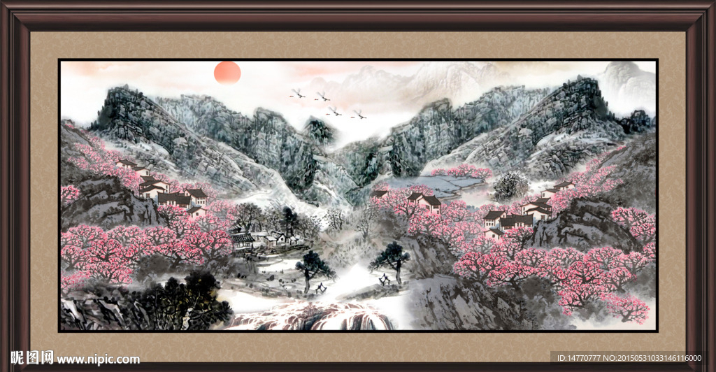 国画山水
