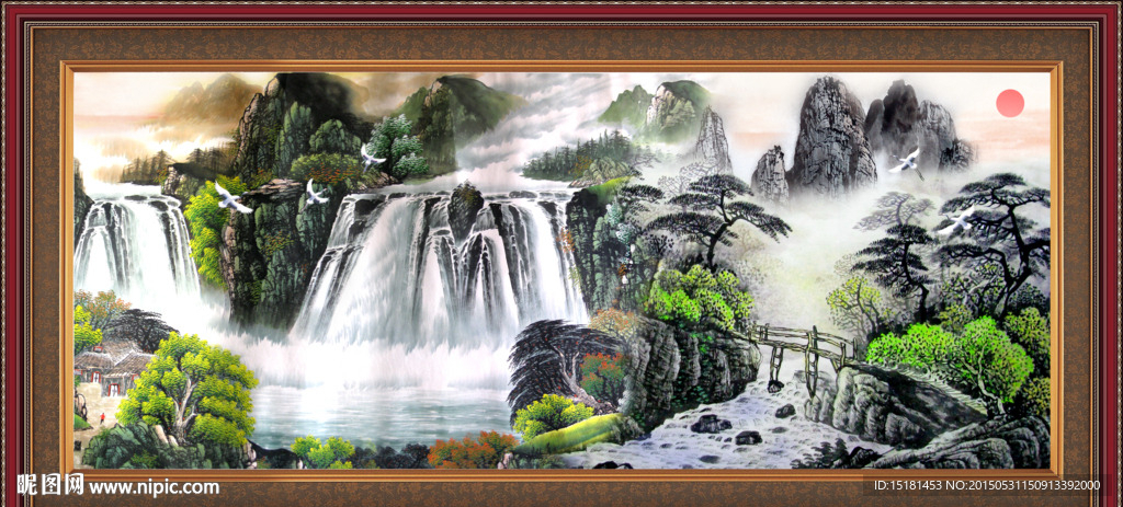 山水国画