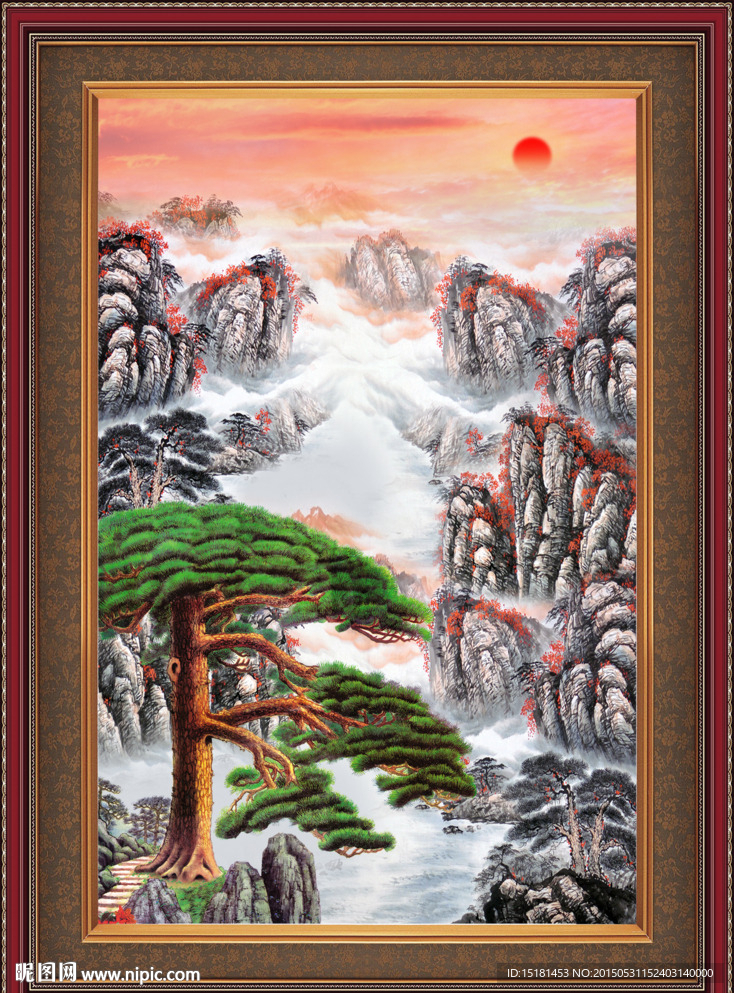 国画山水