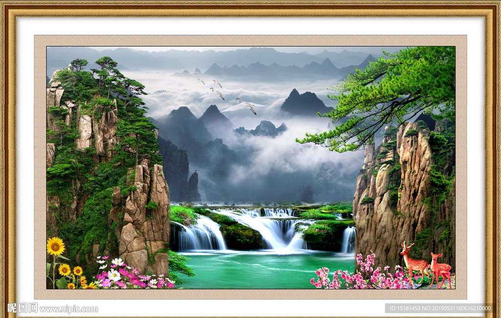 国画山水
