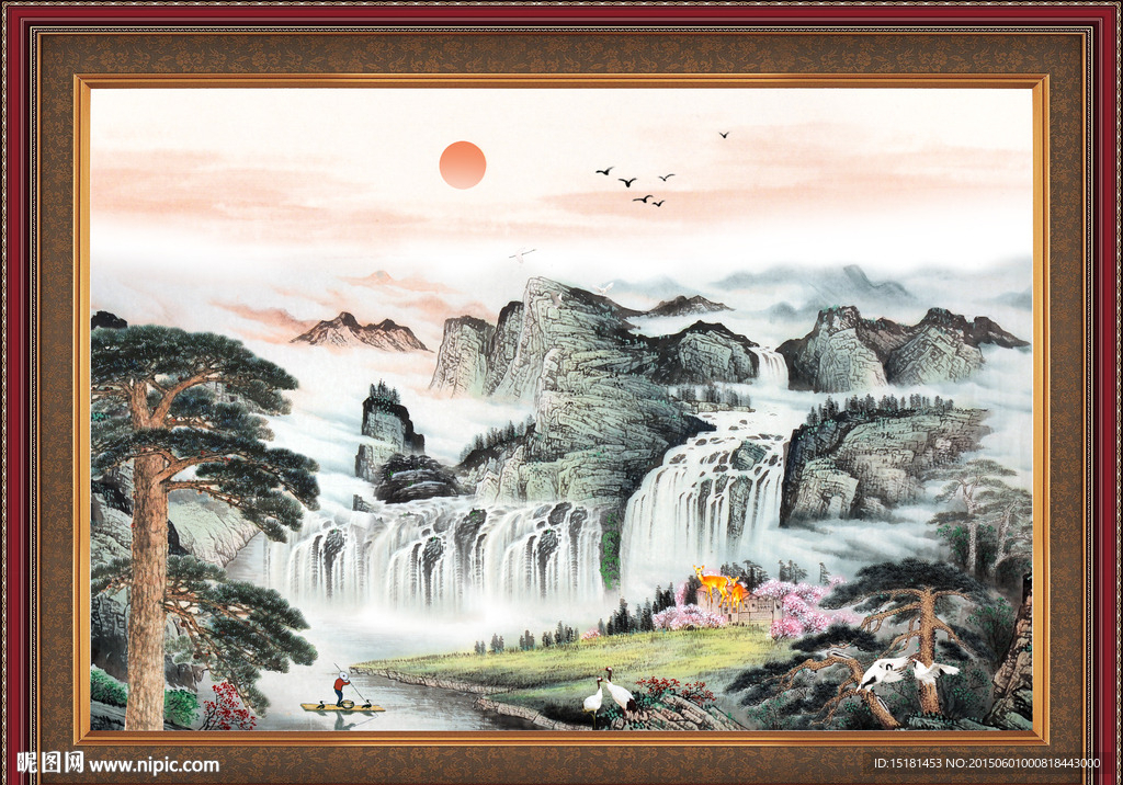 国画山水