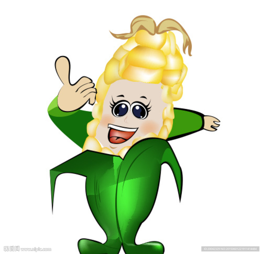 玉米人动画片图片