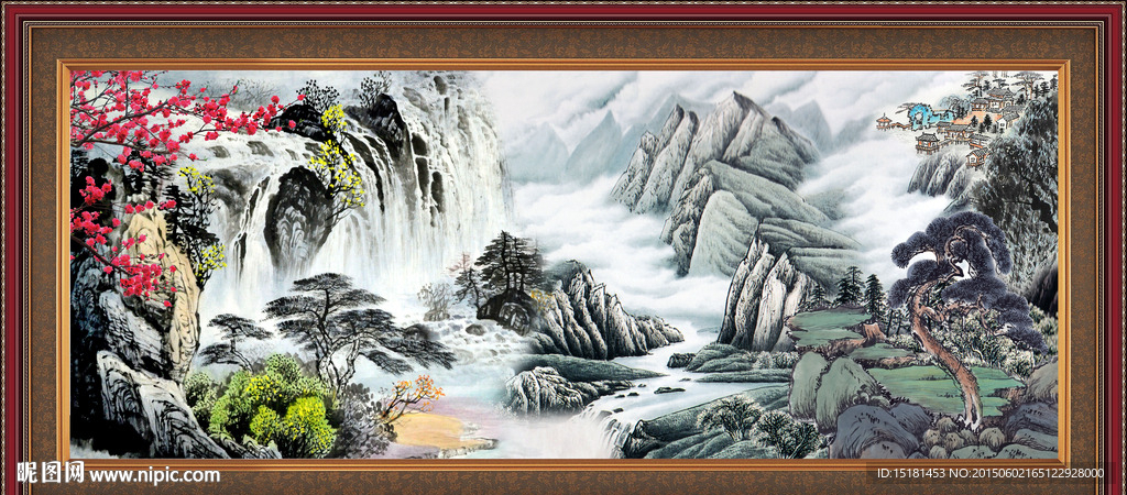 国画山水