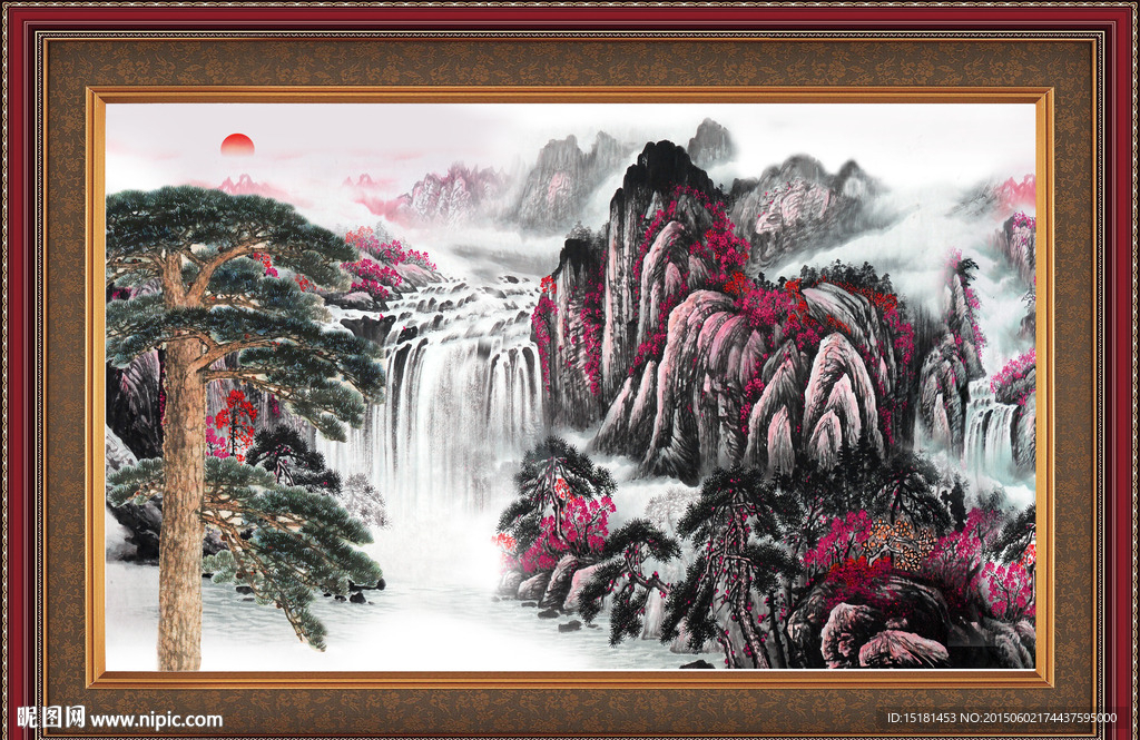 国画山水