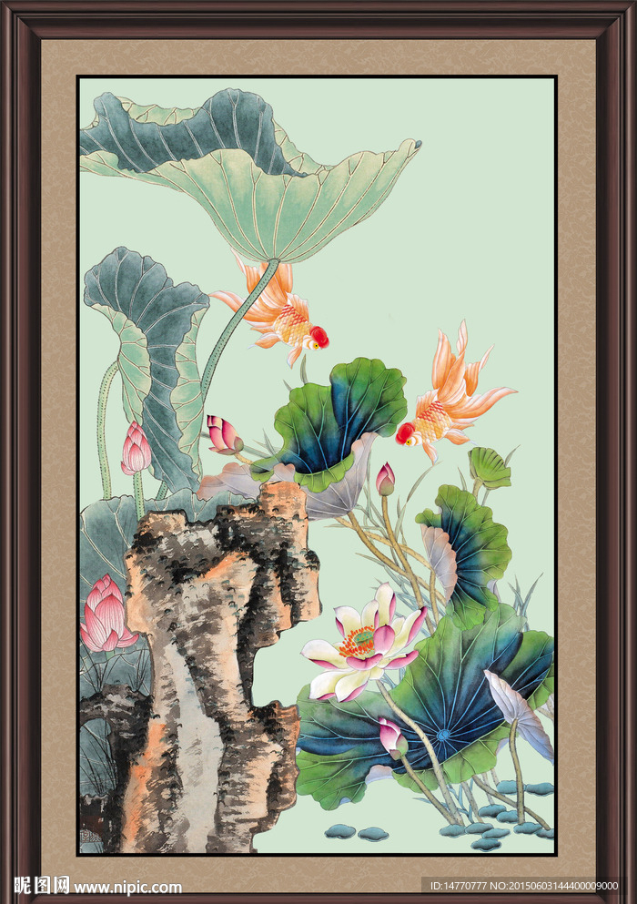 荷花图