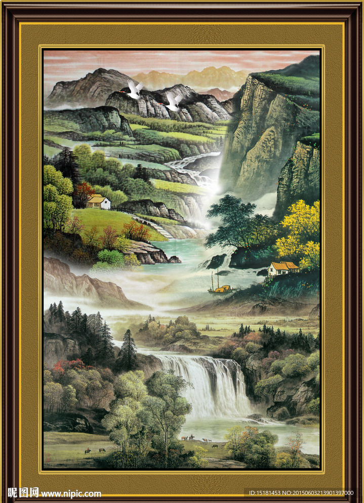 国画山水