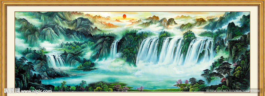 山水画