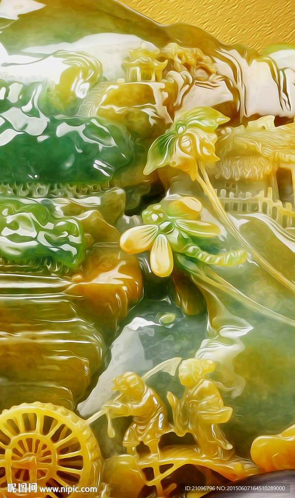 玉雕玄关（不分层）