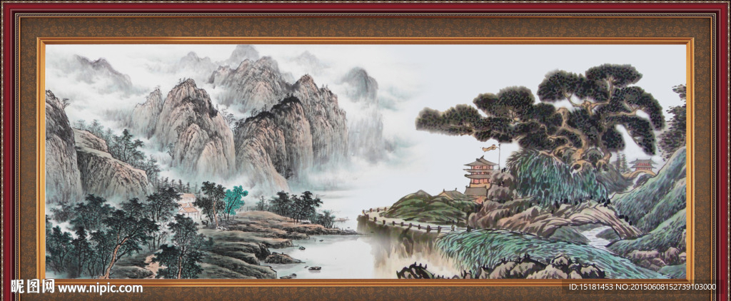 国画山水