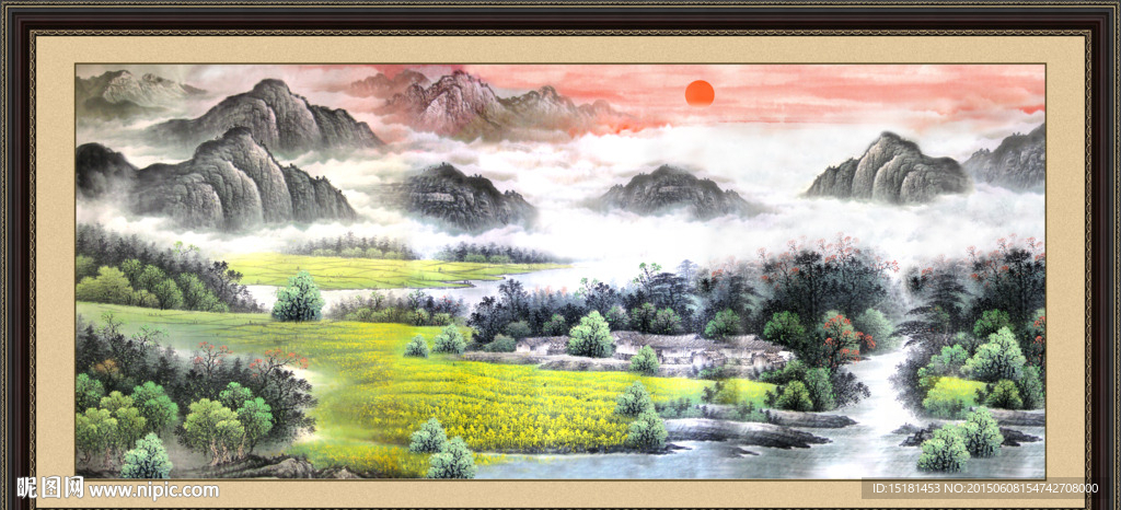 国画山水