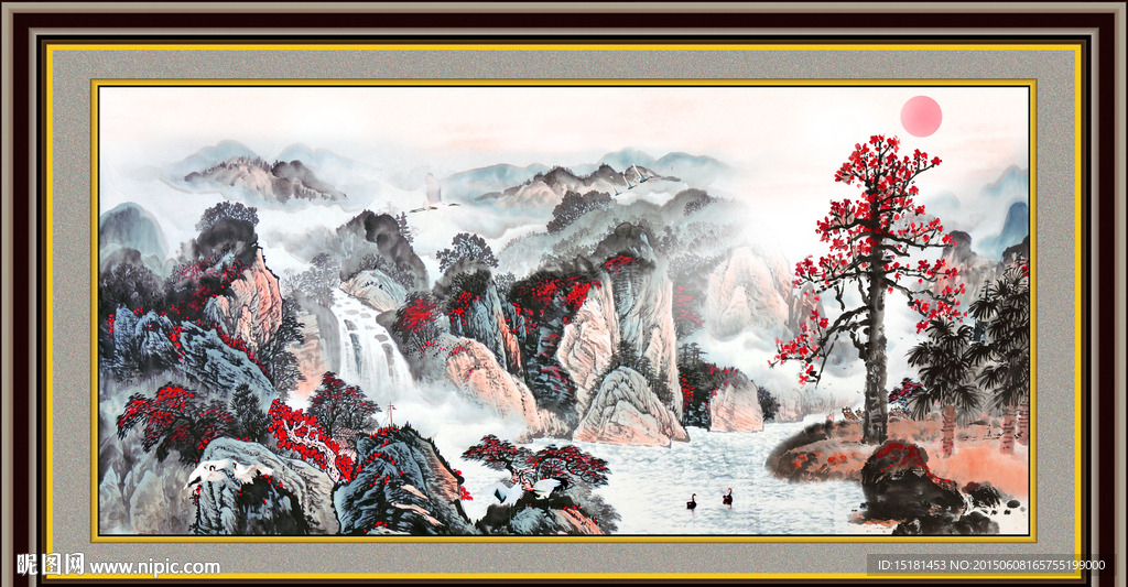 国画山水