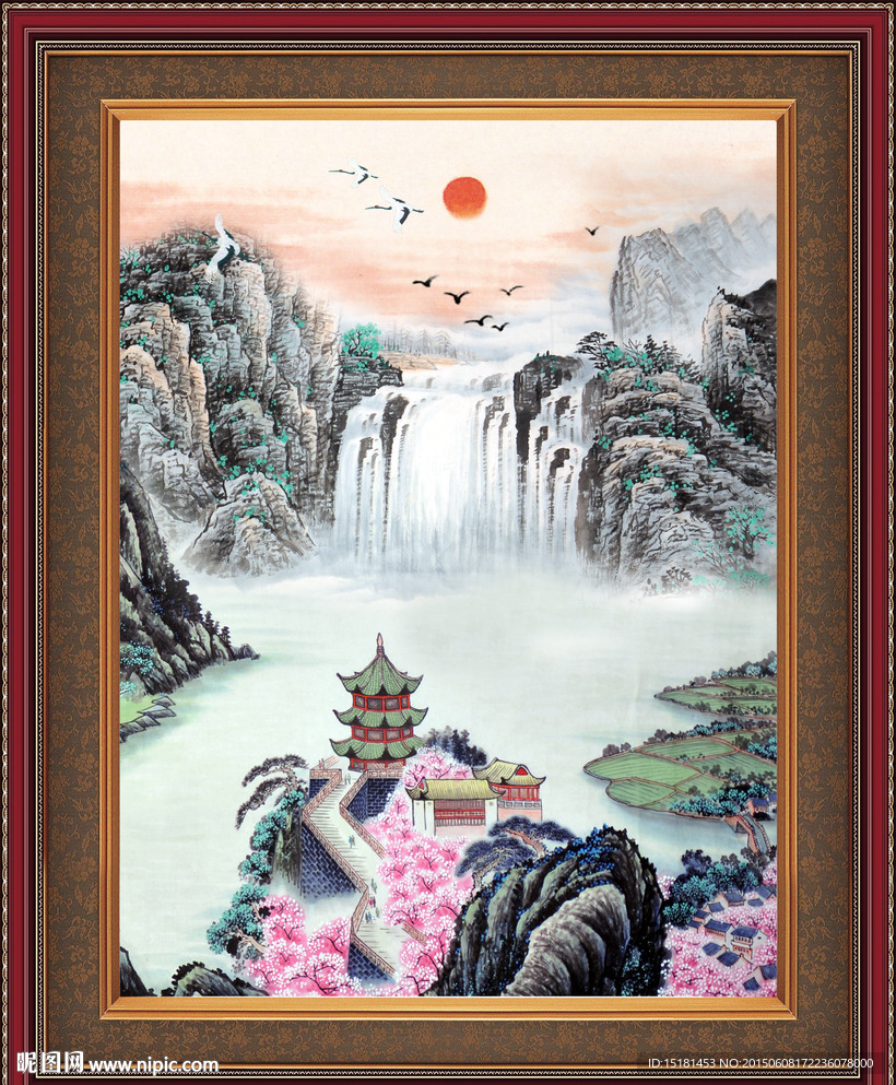 山水国画