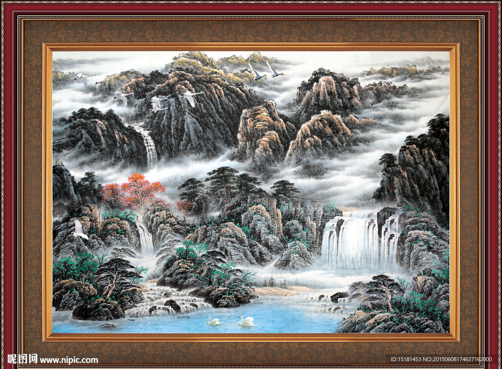 国画山水