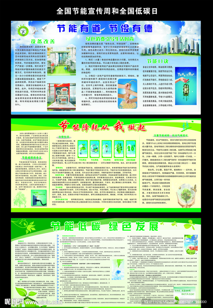 2015年节能减排宣传栏