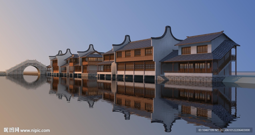 古建 3D MAX 模型