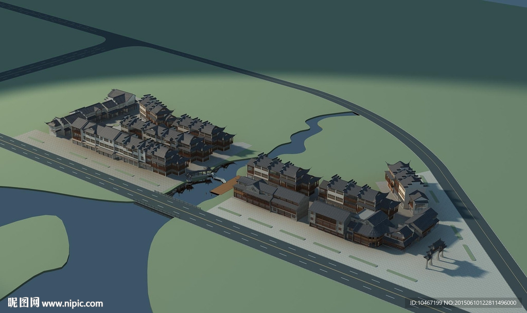 古建筑3D模型