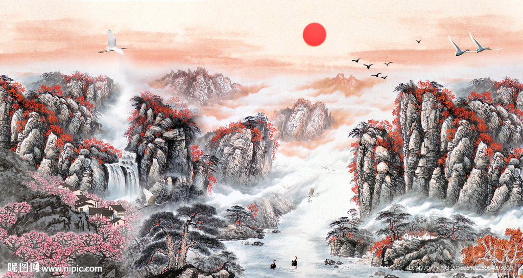 旭日东升
