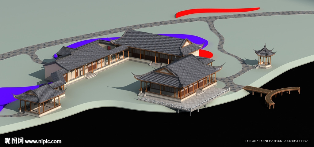古建3D模型