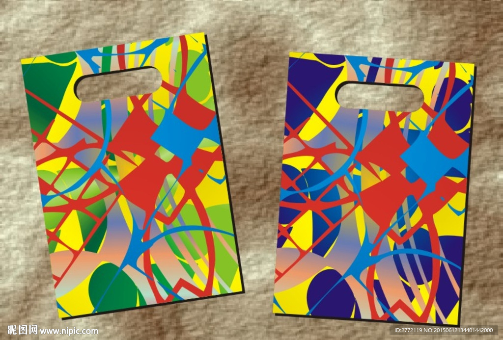 方块格子纹  手袋