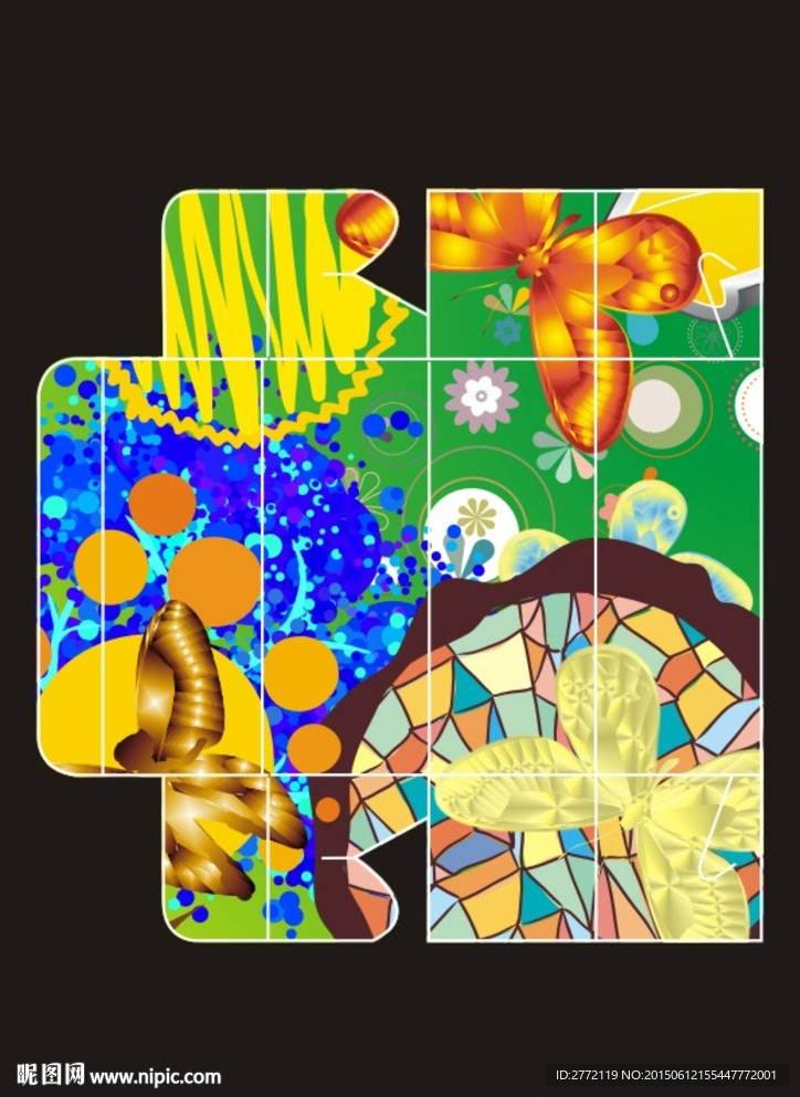 潮流时尚 花样包装盒